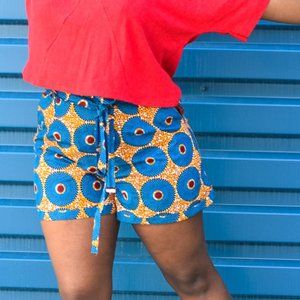 African Bermuda Printed Shorts